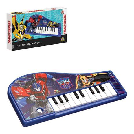 Mini Teclado Piano Musical Educativo Transformers - Artbrink Menor preço em Mini Teclado Piano Musical Educativo Transformers - Artbrink