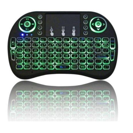 Mini Teclado Qwerty Touch Sem Fio Wireless Air Mouse Menor preço em Mini Teclado Qwerty Touch Sem Fio Wireless Air Mouse