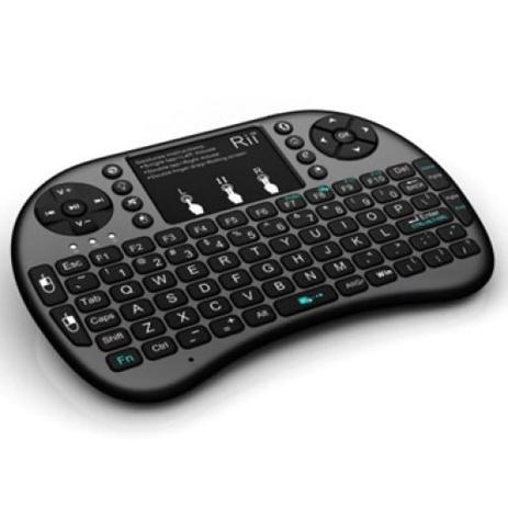 Mini Teclado Sem Fio Com Touchpad Mouse Tv Smart Kp-2031A - Knup Menor preço em Mini Teclado Sem Fio Com Touchpad Mouse Tv Smart Kp-2031A - Knup