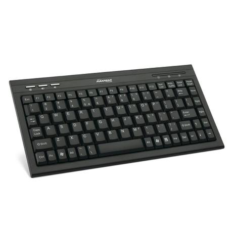 Mini Teclado Slim 60724-4 Maxprint Multimidia Usb Menor preço em Mini Teclado Slim 60724-4 Maxprint Multimidia Usb