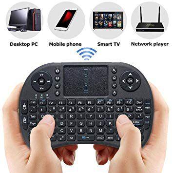 Mini Teclado Touch Wireless Bluetooth Usb Pc Tv Smart Xbox Playstation - Keyboard Menor preço em Mini Teclado Touch Wireless Bluetooth Usb Pc Tv Smart Xbox Playstation - Keyboard