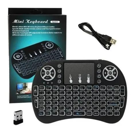 mini keyboard backlit como conectar