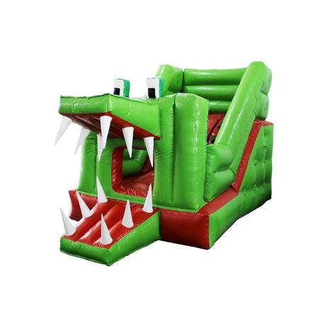 Mini Tobogã Jacaré 4,5m x 2,50m - Mf Brinquedos Menor preço em Mini Tobogã Jacaré 4,5m x 2,50m - Mf Brinquedos