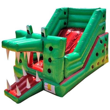 Mini Tobogã Jacaré Inflável - Mundi toys Menor preço em Mini Tobogã Jacaré Inflável - Mundi toys