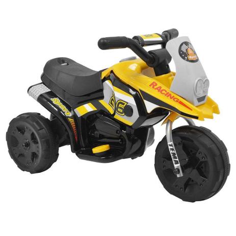 Mini Triciclo Elétrico G204 Infantil Amarelo Bel Brink - Bel fix Menor preço em Mini Triciclo Elétrico G204 Infantil Amarelo Bel Brink - Bel fix