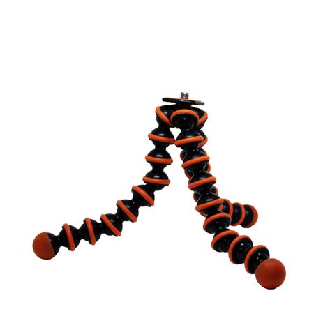 Mini Tripé Articulável Reflex-zoom Preto E laranja - SM-816 - Easy Menor preço em Mini Tripé Articulável Reflex-zoom Preto E laranja - SM-816 - Easy