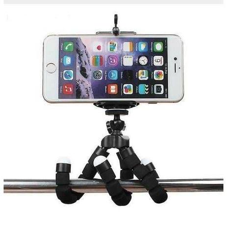 Mini Tripé Flexível Ajustável Regulador Móvel para Celulares - Flexi pod Menor preço em Mini Tripé Flexível Ajustável Regulador Móvel para Celulares - Flexi pod