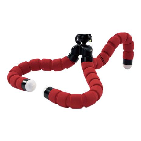 Mini Tripe Flexível Câmeras E Celulares Suporte Universal Vermelho - Sy eletrônicos Menor preço em Mini Tripe Flexível Câmeras E Celulares Suporte Universal Vermelho - Sy eletrônicos