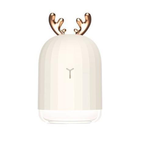 Mini Umidificador Aromatizador Ultrassônico 220ml Usb - Branco - Kbaybo Menor preço em Mini Umidificador Aromatizador Ultrassônico 220ml Usb - Branco - Kbaybo
