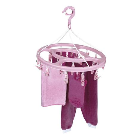 Mini Varal Oval Pendurar Roupas Íntimas Meias 24 Prendedores Plástico - 6094 Mor Menor preço em Mini Varal Oval Pendurar Roupas Íntimas Meias 24 Prendedores Plástico - 6094 Mor