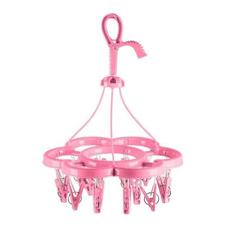 Mini varal plastico c/16 pregadores rosa cód. 8274 - Sanremo Menor preço em Mini varal plastico c/16 pregadores rosa cód. 8274 - Sanremo