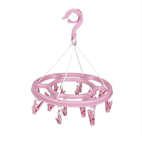 Mini Varal Redondo Com 16 Prendedores Rosa 6093 - Mor Menor preço em Mini Varal Redondo Com 16 Prendedores Rosa 6093 - Mor