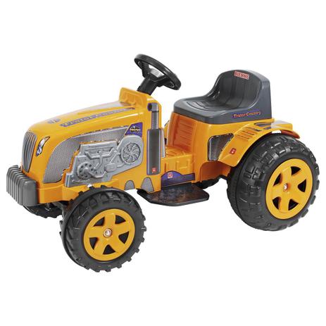 Mini Veículo Elétrico Trator Biemme Country Amarelo E Preto Menor preço em Mini Veículo Elétrico Trator Biemme Country Amarelo E Preto