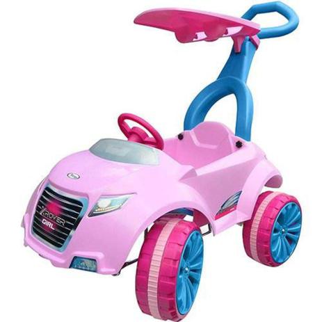 Mini Veículo Infantil Carro Xrover Pedal Girl (Rosa) - Xalingo Menor preço em Mini Veículo Infantil Carro Xrover Pedal Girl (Rosa) - Xalingo