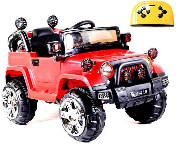 Mini Veículo Infantil Elétrico 3x1 Jipe 12v Controle Remoto Vermelho Glee S8-R Menor preço em Mini Veículo Infantil Elétrico 3x1 Jipe 12v Controle Remoto Vermelho Glee S8-R