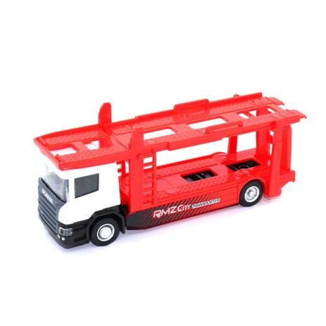 Mini Veículo JR Truck - Escala 1:32 - Caminhão Cegonheira - California Toys Menor preço em Mini Veículo JR Truck - Escala 1:32 - Caminhão Cegonheira - California Toys