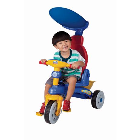 Menor preço em Mini Veiculo Para Bebês Triciclo Fit Trike Azul 3338 - Magic Toys