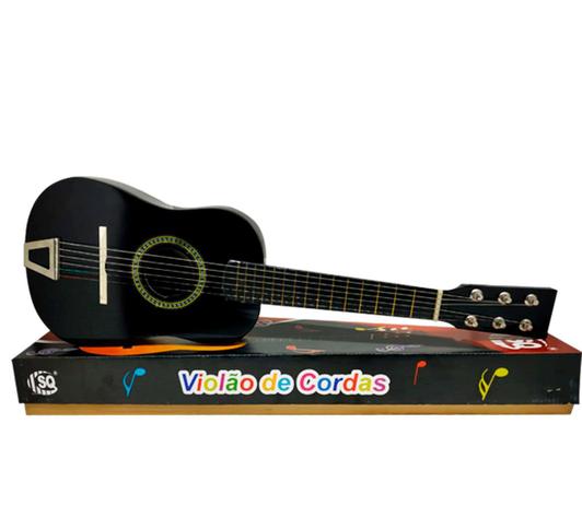 Mini Violão Instrumento Infantil Brinquedo Criança Música - Sq Menor preço em Mini Violão Instrumento Infantil Brinquedo Criança Música - Sq
