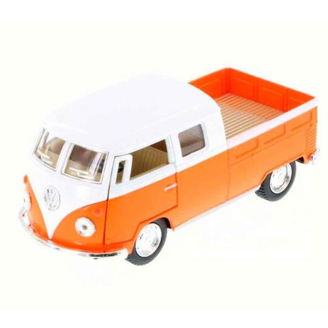 Miniatura 1963 Volkswagen Kombi Pickup Cabine Dupla Escala 1:34 Saia E Blusa Laranja - Versare anos dourados Menor preço em Miniatura 1963 Volkswagen Kombi Pickup Cabine Dupla Escala 1:34 Saia E Blusa Laranja - Versare anos dourados
