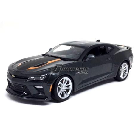Miniatura Chevrolet Camaro SS Fifty 2017 Cinza Maisto 1/18 Menor preço em Miniatura Chevrolet Camaro SS Fifty 2017 Cinza Maisto 1/18