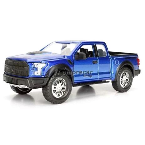 Miniatura Ford F-150 Raptor 2017 Azul Jada Toys 1/24 Menor preço em Miniatura Ford F-150 Raptor 2017 Azul Jada Toys 1/24