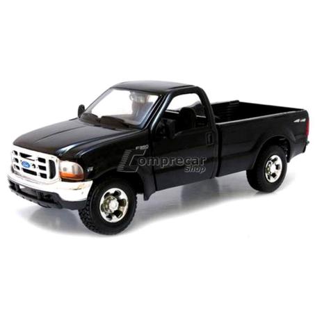 Miniatura Ford F-350 Super Duty Pickup 1999 Preto 1/27 Menor preço em Miniatura Ford F-350 Super Duty Pickup 1999 Preto 1/27