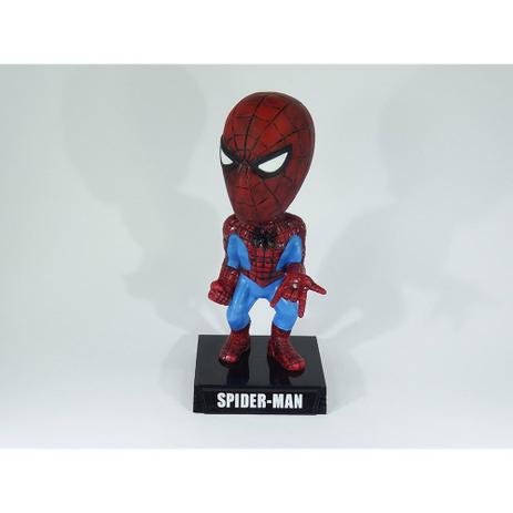 Miniatura Marvel Comics Spider-man Wacky Wobbler Bobblehead - Funko Menor preço em Miniatura Marvel Comics Spider-man Wacky Wobbler Bobblehead - Funko
