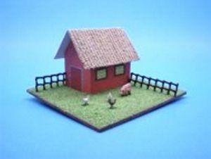 Miniatura Para Maquete Casa Em Kit Para Montar Em Papelão Curral 066 1/100 Minitec Menor preço em Miniatura Para Maquete Casa Em Kit Para Montar Em Papelão Curral 066 1/100 Minitec