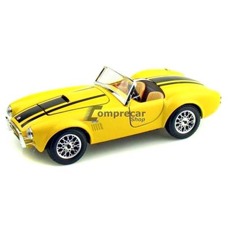 Miniatura Shelby Cobra 427 1965 Amarelo Maisto 1/24 Menor preço em Miniatura Shelby Cobra 427 1965 Amarelo Maisto 1/24