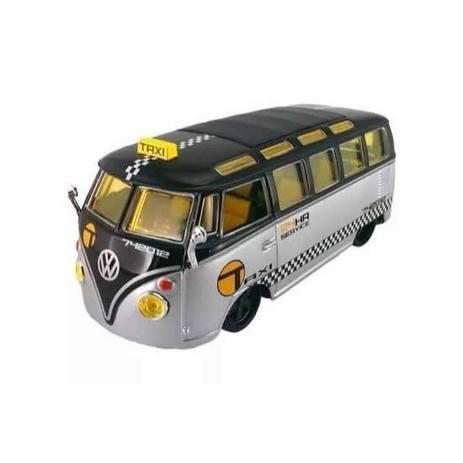 Miniatura Volkswagen Kombi Taxi All Star - Maisto Menor preço em Miniatura Volkswagen Kombi Taxi All Star - Maisto