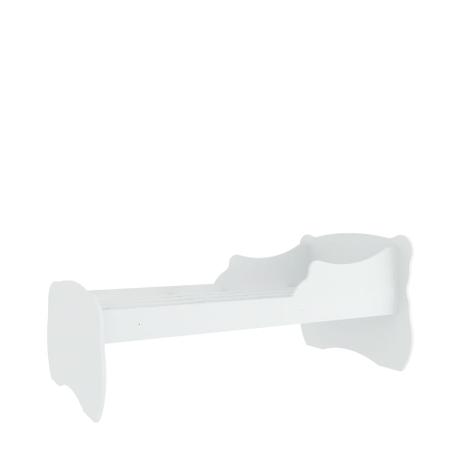 Minicama Baby Estrela (Colchão 68x148) - Branco - Hecol Menor preço em Minicama Baby Estrela (Colchão 68x148) - Branco - Hecol