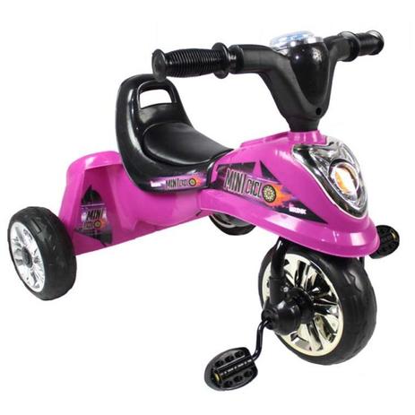 Miniciclo Triciclo Infantil Rosa Bel Brink. - Bel fix Menor preço em Miniciclo Triciclo Infantil Rosa Bel Brink. - Bel fix