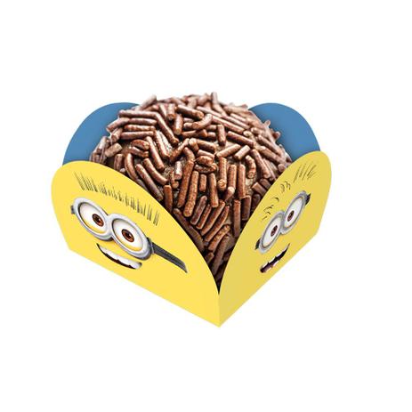 Minions Porta Forminha c/40 - Festcolor Menor preço em Minions Porta Forminha c/40 - Festcolor