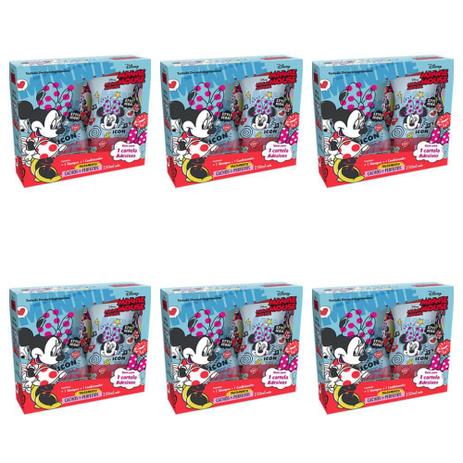 Minnie Mouse Kit Cachos Perfeitos Shampoo + Condicionador 250ml (Kit C/06) Menor preço em Minnie Mouse Kit Cachos Perfeitos Shampoo + Condicionador 250ml (Kit C/06)