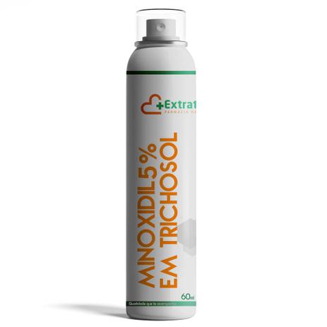 Menor preço em Minoxidil Trichosol p/ Cabelo e Barba 60ml (Frasco spray Sem Álcool) - Extrato flora