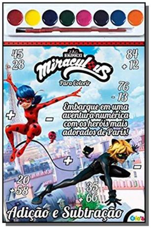Miraculous - livro para colorir ( inclui aquarela ) - On line Menor preço em Miraculous - livro para colorir ( inclui aquarela ) - On line