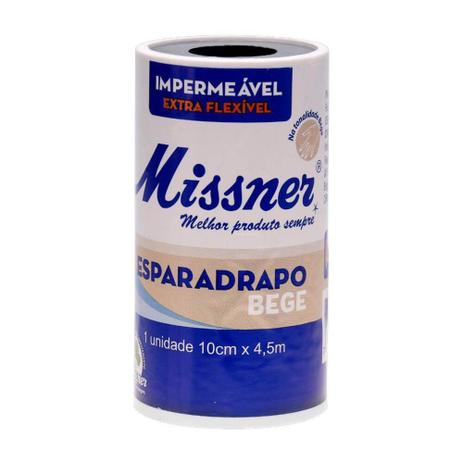 Missner Esparadrapo Impermeável Bege 10cmx4,5m Menor preço em Missner Esparadrapo Impermeável Bege 10cmx4,5m