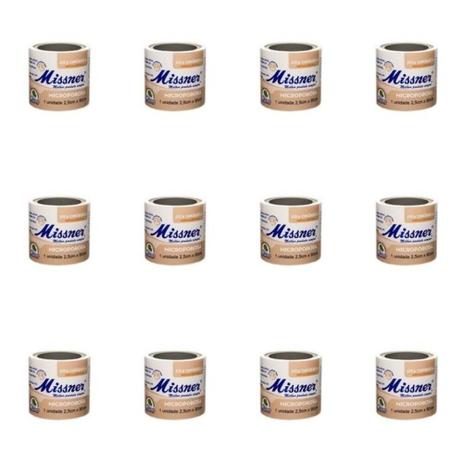 Missner Esparadrapo Impermeável Bege 2,5cmx90cm (Kit C/12) Menor preço em Missner Esparadrapo Impermeável Bege 2,5cmx90cm (Kit C/12)