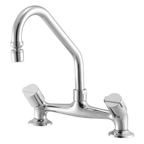 Misturador De Balcão Para Cozinha Meber 3006 C44 Concept Cromado Menor preço em Misturador De Balcão Para Cozinha Meber 3006 C44 Concept Cromado
