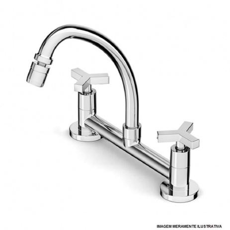 Misturador de mesa p/cozinha celite ref.b5009clcrb - Celite - metal Menor preço em Misturador de mesa p/cozinha celite ref.b5009clcrb - Celite - metal