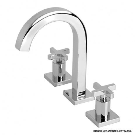 Misturador mesa celite 3f lotus cromado b5000cacrb - Celite - metal Menor preço em Misturador mesa celite 3f lotus cromado b5000cacrb - Celite - metal