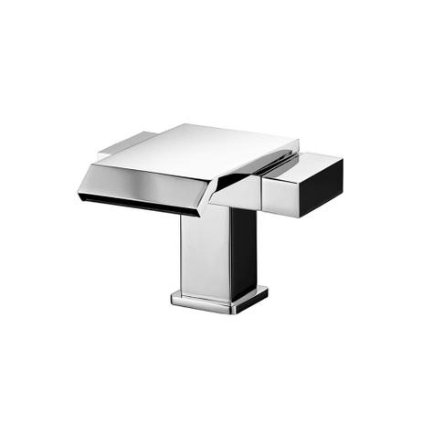 Misturador Monobloco de Mesa para Lavatório Bica Cascata Lorenquadra Plus Cromado - Lorenzetti Menor preço em Misturador Monobloco de Mesa para Lavatório Bica Cascata Lorenquadra Plus Cromado - Lorenzetti