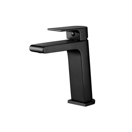 Menor preço em Misturador Monocomando de Mesa para Lavatório Like Preto - Lorenzetti