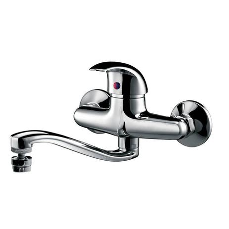 Misturador Monocomando Lorenzetti para Cozinha de Parede Allure com Bica Móvel 2258 C71 Cromado Menor preço em Misturador Monocomando Lorenzetti para Cozinha de Parede Allure com Bica Móvel 2258 C71 Cromado