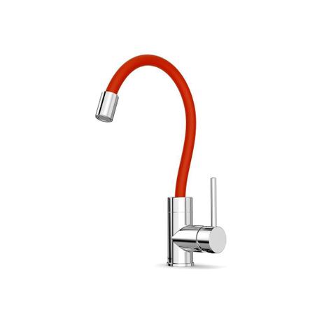 Misturador Monocomando para Cozinha de Mesa Celite Colors Cromado E Vermelho Menor preço em Misturador Monocomando para Cozinha de Mesa Celite Colors Cromado E Vermelho