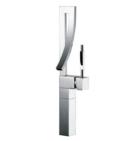 Menor preço em Misturador Monocomando para Lavatório de Mesa Lorenwave Bica Alta Cromado Lorenzetti