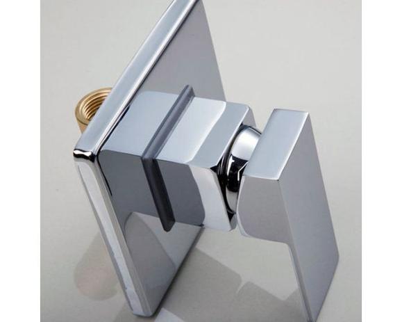 Misturador Monocomando Quadrado Ducha Chuveiro Registro 1/2 Banheira M01 - Premierdecor Menor preço em Misturador Monocomando Quadrado Ducha Chuveiro Registro 1/2 Banheira M01 - Premierdecor
