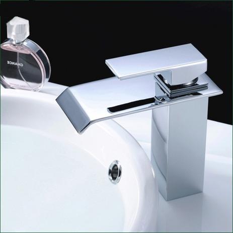 Misturador Monocomando Torneira Cascata Banheiro Lavabo Harmony Bica Alta - Máxima Metais - Premierdecor Menor preço em Misturador Monocomando Torneira Cascata Banheiro Lavabo Harmony Bica Alta - Máxima Metais - Premierdecor