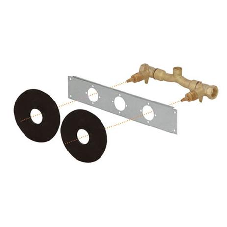 Misturador para Ducha Higiênica ou Lavatório de Parede 1/2 Travessa de 40cm Docol Modular Menor preço em Misturador para Ducha Higiênica ou Lavatório de Parede 1/2 Travessa de 40cm Docol Modular