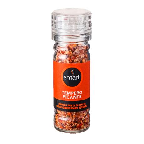 Mix de Temperos Picante - Smart - Moedor de 50g Menor preço em Mix de Temperos Picante - Smart - Moedor de 50g